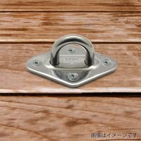 アイアイ 菱形プレート ステンレス 15ー133 8MM 1セット(4個)（直送品）