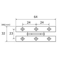 和気産業 アンティック丁番ミニTWー277 Hガタ セントク TW-277 1セット(24個:2個×12セット)（直送品）