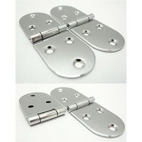 和気産業 ミシン丁番 クローム VF-121 1セット(4個)（直送品）