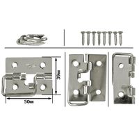 和気産業 ステン丁番掛金 50mm VF-106 1セット(4個)（直送品）