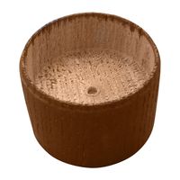 和気産業 ぬくもり手すり35 受金具 Bキャップ HIB139 ブラウン 1セット(6個)（直送品）