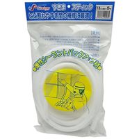 もりや産業 弾性シーラントバックアップ材 すきまスティック 白 13mmX5m 4962967090035 1セット(8巻)（直送品）