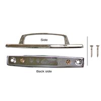 和気産業 クローム一文字取手 小 121mm VG-053 1セット(6個)（直送品）