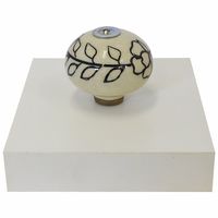 和気産業 セラミックつまみ 40mm×34mm×14mm IK-128 1セット(12個)（直送品）