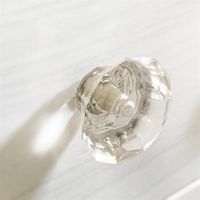 和気産業 ガラスつまみ 幅36mm×高さ25mm×設置面15mm IK-170 1セット(8個)（直送品）