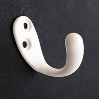 和気産業 バラ カラーコート掛 白 BK-361 1セット(22個)（直送品）