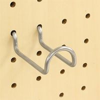 和気産業 穴あきボード用 ボードフックダブル 50mm 2個入 ANB-014 1セット(16個:2個×8個)（直送品）