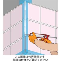 和気産業 プラスチックコーキングガン 228mm 2487700 1セット(6個)（直送品）