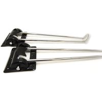 和気産業 折畳脚 6X240mm 2本 AK-025 1セット(8本:2本×4袋)（直送品）