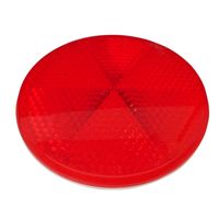 和気産業 リフレクター Rー100 直径110mm レッド Z-17 1セット(10個)（直送品）