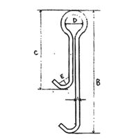 和気産業 変形ツリカン 200mm BK-276 1セット(10個)（直送品）