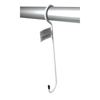 和気産業 カラーSカン ロング 白 33mmX40mmX300mm SS059 1セット(22本)（直送品）