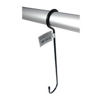 和気産業 カラーSカン ロング 黒 33mmX40mmX300mm SS060 1セット(22本)（直送品）