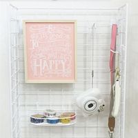 和気産業 メッシュパネル専用 メッシュフック 白 サイズ50mm 3本 EMP201 1セット(18本:3本×6袋)（直送品）