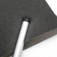 和気産業 低反発ウレタンフォー 厚み20mmX縦100mmX横100mm PUF-01 1セット(16枚)（直送品）