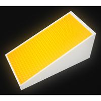 和気産業 リフレクター Reー100LD 100×53×45mm オレンジ Z-47 1セット(4個)（直送品）