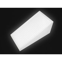 和気産業 リフレクター Reー100LD 100×53×45mm クリア Z-48 1セット(4個)（直送品）