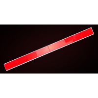 和気産業 リフレクター Reー240 240×18mm レッド Z-42 1セット(8個)（直送品）