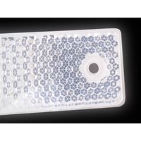 和気産業 リフレクター Reー18044 180×40mm クリア Z-44 1セット(6個)（直送品）