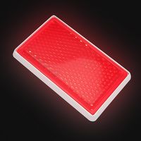 和気産業 リフレクター Reー62 62×36mm レッド Z-30 1セット(14個)（直送品）