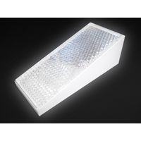 和気産業 リフレクター Reー773LD 75×33×26mm クリア Z-46 1セット(4個)（直送品）