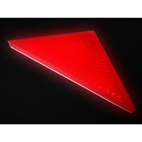 和気産業 リフレクター Tー86 125×82×82mm レッド Z-50 1セット(10個)（直送品）