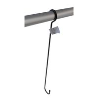 和気産業 カラーSカン ロング 黒 33mmX40mmX500mm SS068 1セット(18本)（直送品）