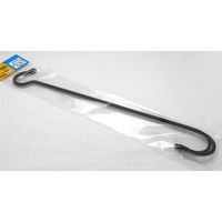 和気産業 カラーSカン ロング 黒 33mmX40mmX400mm 2本 SS-030B 1セット(20本:2本×10袋)（直送品）