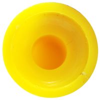 和気産業 石突き 児童用 黄 US-032 1セット(16個)（直送品）