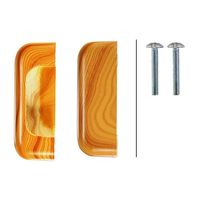 和気産業 PCローズハンドル 60mm ナラ VG-128 1セット(10個)（直送品）