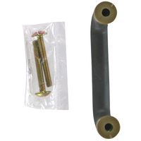 和気産業 ソフトハンドル 60mm 黒 VG-131 1セット(8個)（直送品）