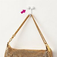 和気産業 Jフックダブル ホワイト 7セット WNP-WW 1セット(28セット:7セット×4パック)（直送品）