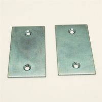 和気産業 マグネット補助プレート 角 1.6mmX32mmX58mm 2個 MGP-008 1セット(20個:2個×10パック)（直送品）