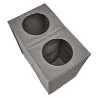 パール金属 AGIO セパレートランドリーボックスM グレー N-7521 1個（直送品）