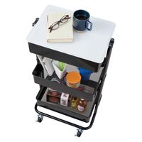 パール金属 3段ローリングカート用 天板 N-7813 1個（直送品）