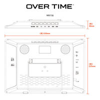 ダイアモンドヘッド OVERTIME 13.3インチ録画機能付きポータブルTV OT-FT133AK 1台（直送品）