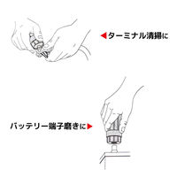 レックス バッテリーターミナルクリーナー RT99-203 1個（直送品）