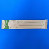 木製 ウッドスプーン160 単袋 紙包装　3000枚(100枚×30) 605554 ホウケン産業（直送品）