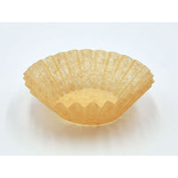 木村アルミ箔 紙ケース 耐油紙キャメルケース 7F 500枚入【weeco】 10点 652470 1セット(10点入)（直送品）