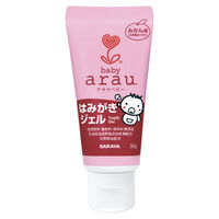 サラヤ アラウベビー はみがきジェル 35g 1個　　無添加　赤ちゃん
