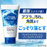 GATSBY（ギャツビー）洗顔料 パーフェクトスクラブ 強力爽快 スクラブ入り 130g  皮脂・角質・ニキビ マンダム