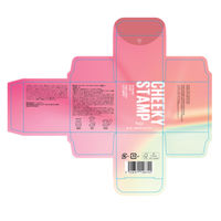 kaja（カジャ）　チーキースタンプ02　ピンク　サン・スマイル