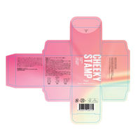 kaja（カジャ）　チーキースタンプ06　ピンク　サン・スマイル