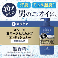 LUCIDO（ルシード）薬用 ヘア＆スカルプコンディショナー 450g マンダム（医薬部外品） 皮脂・頭皮ケア・加齢臭・無香料