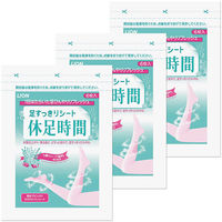 休足時間　足すっきりシート　18枚入　ライオン