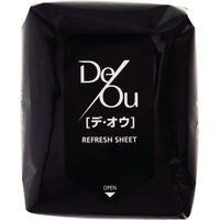 デ・オウ 顔＆カラダ用 リフレッシュシート 大容量 48枚入 ロート製薬