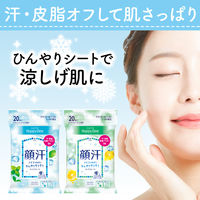 マンダム ハッピーデオ フェイスシート リフレッシュミント 20枚