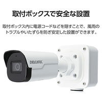 ネットワークカメラ専用小型バレットカメラ用取付ボックス CNE3CBF1 CNM3CBF1 CZ20D DXアンテナ 1個（直送品）
