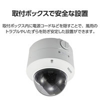 ドームカメラ用取付ボックス CNE3CDZ1 CNM3CDZ1 CZ29 DXアンテナ 1個（直送品）