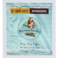 【ドリップコーヒー】10%コナ バタースコッチ ドリップバッグコーヒー 1個（10杯入）